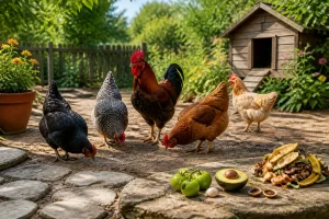 Aliments interdits pour vos poules : ce qu'il faut éviter