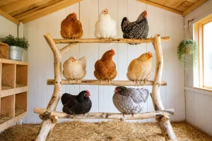 Perchoir poule fait maison : sécurité et confort assurés