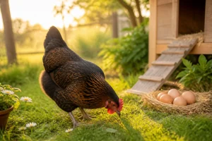 Poule Harco : la pondeuse rustique et docile à connaître