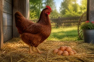 Rhode Island : la poule rustique et pondeuse